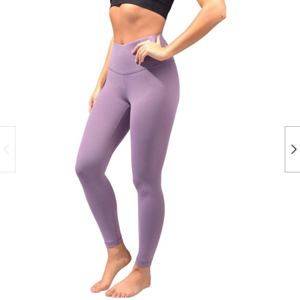 90 DEGREE by Reflex dark lavender Athletic leggings size Small